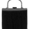 Black Hard Case Handle Bag