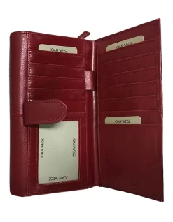 Dakota Large Red Wallet -Women Summer Clothing Store 371300680 3 720x928