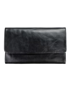 Audrey Black Leather Wallet