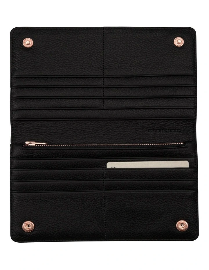 Triple Threat Black Leather Bifold Wallet SA1401 5 Triple Threat Black Leather Bifold Wallet SA1401 - Image 3