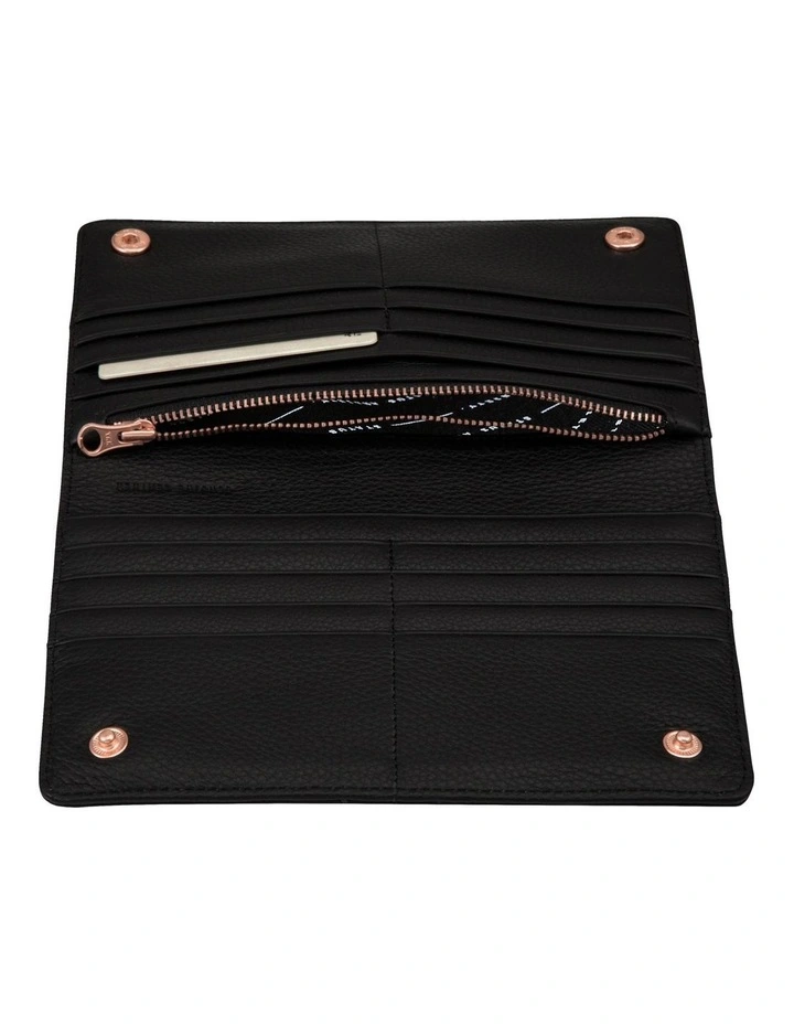 Triple Threat Black Leather Bifold Wallet SA1401 6 Triple Threat Black Leather Bifold Wallet SA1401 - Image 4
