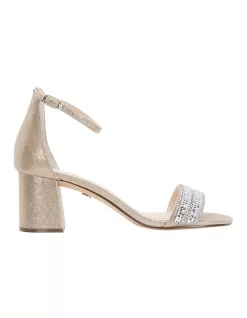 Elenora Taupe Ref Suedette Sandal