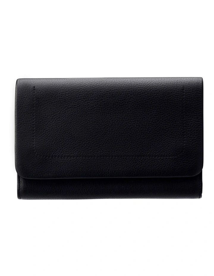 Remnant Black Flap Over Wallet SA1471 3 Remnant Black Flap Over Wallet SA1471