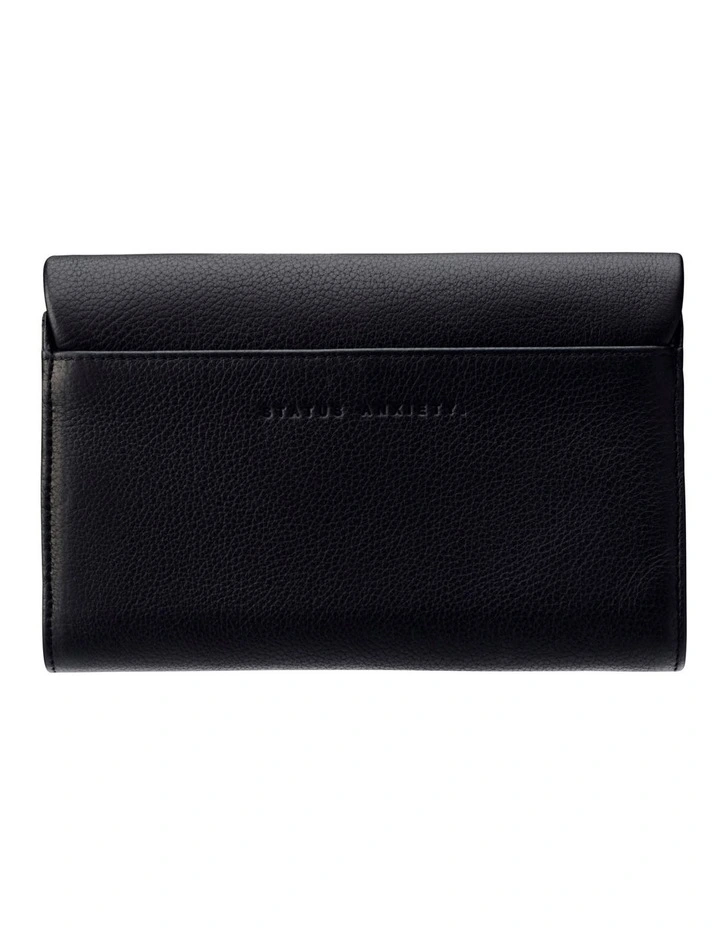 Remnant Black Flap Over Wallet SA1471 4 Remnant Black Flap Over Wallet SA1471 - Image 2