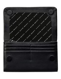 Remnant Black Flap Over Wallet SA1471 8 Remnant Black Flap Over Wallet SA1471 -Women Summer Clothing Store 671751460 3 1 720x928