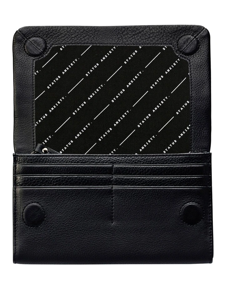 Remnant Black Flap Over Wallet SA1471 5 Remnant Black Flap Over Wallet SA1471 - Image 3