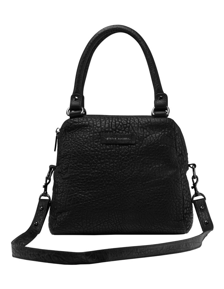 Last Mountains Black Double Handle Satchel SA7685 3 Last Mountains Black Double Handle Satchel SA7685
