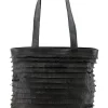 Fringe Black Double Handle Tote Bag -Women Summer Clothing Store 749033380 1 720x928
