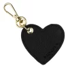 Initial Heart Saffiano Keyring Black -Women Summer Clothing Store 754595920 1 720x928