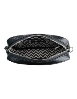 Chevron Box Leather Crossbody Bag Black 10 Chevron Box Leather Crossbody Bag Black -Women Summer Clothing Store 754630480 4 720x928