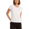 Guess Logo Baby Tee White -Women Summer Clothing Store 760361950 1 720x928