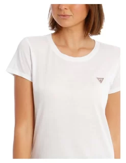 Guess Logo Baby Tee White -Women Summer Clothing Store 760361950 4 720x928