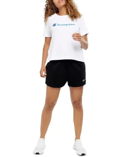 Champion C Logo Jersey Shorts Black 9 Champion C Logo Jersey Shorts Black -Women Summer Clothing Store 790476400 790475320 4 720x928