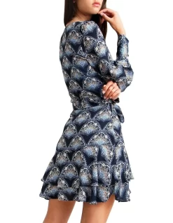 A Night With You Navy Mini Wrap Dress -Women Summer Clothing Store 794939050 3 720x928