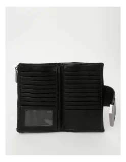 Emma Black Flapover Wallet 8 Emma Black Flapover Wallet -Women Summer Clothing Store 810045100 3 720x928