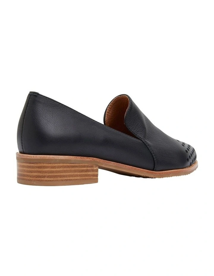 Shade Flat Shoes In Black Multi Leather 6 Shade Flat Shoes In Black Multi Leather - Image 4