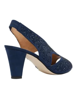 Angie Navy Fabric Sandal 12 Angie Navy Fabric Sandal -Women Summer Clothing Store 830906290 4 720x928