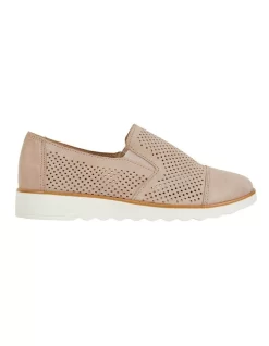 Davis Nude Combo Flat Shoes