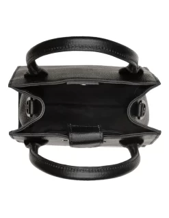 Petite Leather Tote Bag Black -Women Summer Clothing Store 832564720 4 720x928