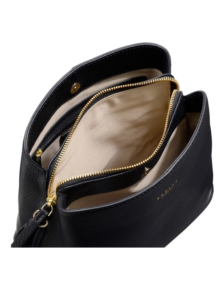 Radley Dukes Place Medium Black Compartment Multiway Bag 7 Radley Dukes Place Medium Black Compartment Multiway Bag - Image 5