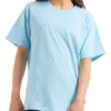 Boxy Tee In Ice Blue 2 Boxy Tee In Ice Blue -Women Summer Clothing Store 852191650 922455730 1 720x928