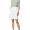 Narelle Stretch Linen Shorts White -Women Summer Clothing Store 852193270 1 720x928