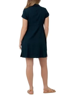 Colette Tie Up Dress In Navy -Women Summer Clothing Store 860714740 3 1 720x928