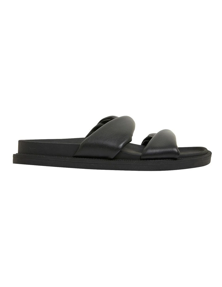 Ginny Black Smooth Sandals 3 Ginny Black Smooth Sandals