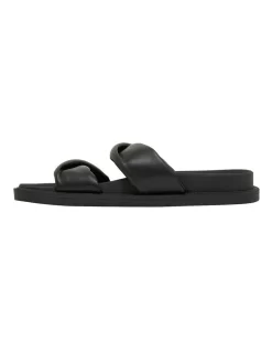 Ginny Black Smooth Sandals 11 Ginny Black Smooth Sandals -Women Summer Clothing Store 862542640 3 720x928