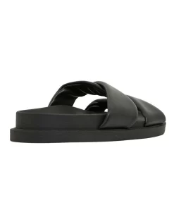 Ginny Black Smooth Sandals 12 Ginny Black Smooth Sandals -Women Summer Clothing Store 862542640 4 720x928