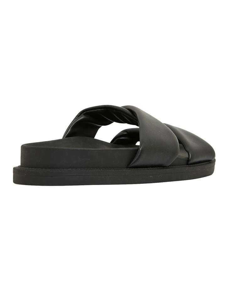 Ginny Black Smooth Sandals 6 Ginny Black Smooth Sandals - Image 4