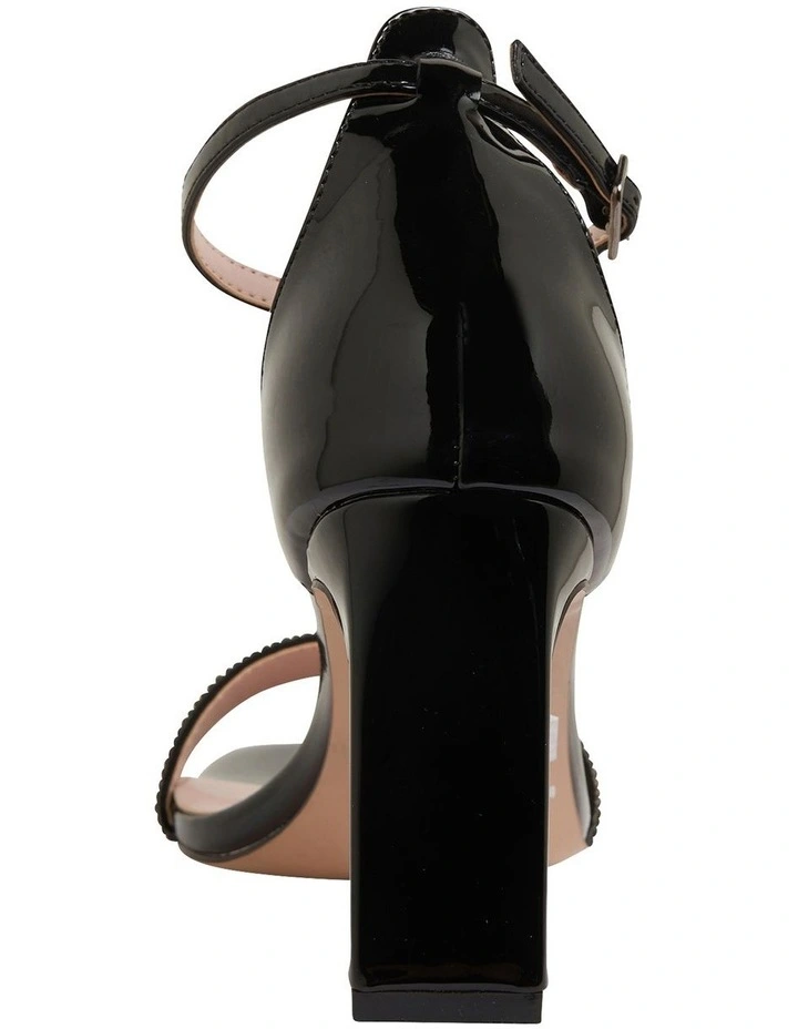 Hope Black Patent Sandals 7 Hope Black Patent Sandals - Image 5