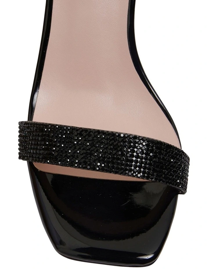 Hope Black Patent Sandals 8 Hope Black Patent Sandals - Image 6