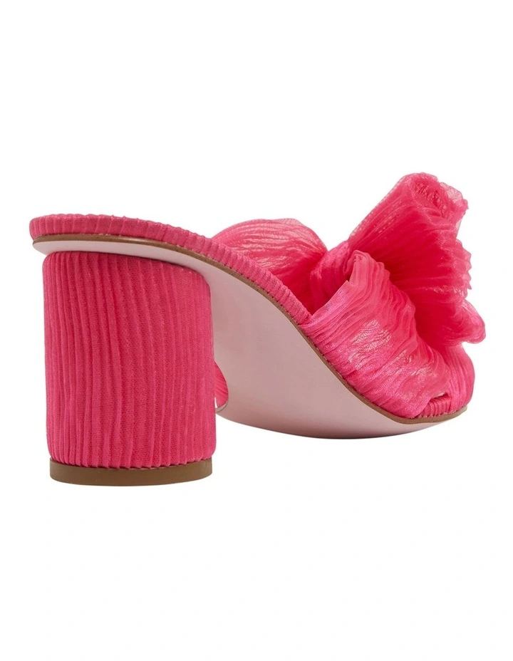 Surge Fuchsia Fabric Sandals 5 Surge Fuchsia Fabric Sandals - Image 4