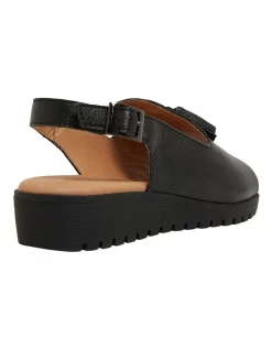 Gilmore Sandals In Black Leather -Women Summer Clothing Store 869344750 4 720x928