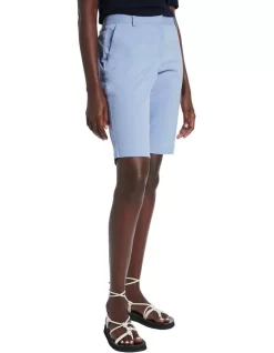 Irene Peached Chino Short Blue