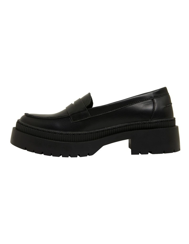 Ravella Sawyer Black Smooth Flat Shoes 5 Ravella Sawyer Black Smooth Flat Shoes - Image 3