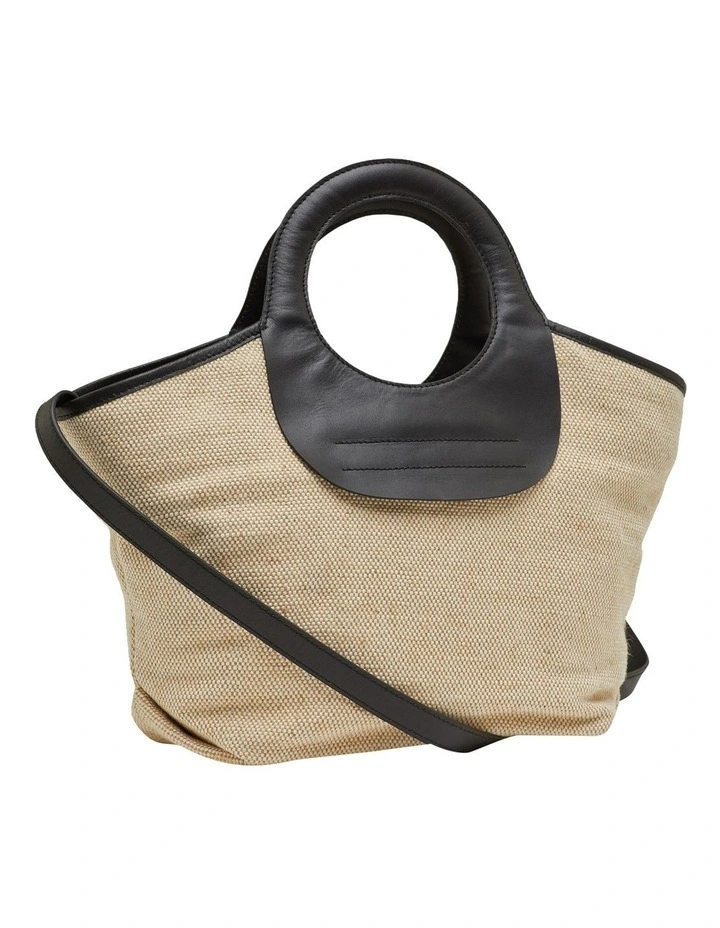 Oxford Emily Fabric & Leather Tote Bag 4 Oxford Emily Fabric & Leather Tote Bag - Image 2