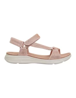 Naples Blush Diamante Sandals