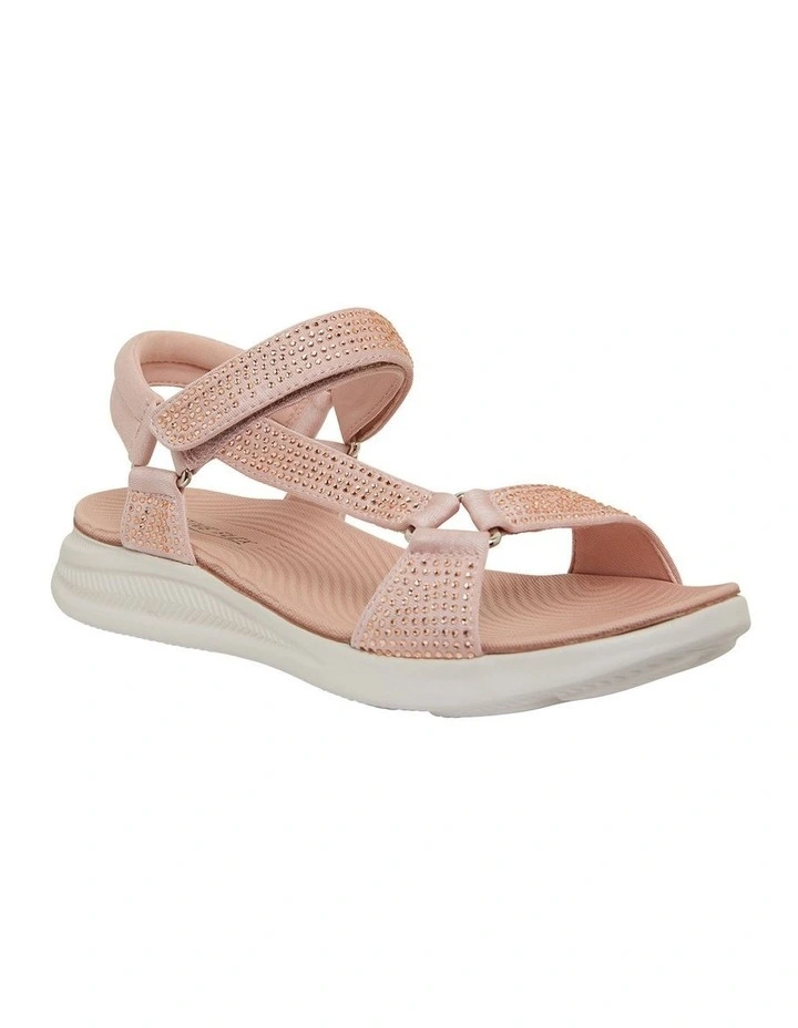 Naples Blush Diamante Sandals 4 Naples Blush Diamante Sandals - Image 2