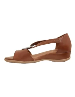 Caroline Mid Brown Glove Sandals 11 Caroline Mid Brown Glove Sandals -Women Summer Clothing Store 880375960 3 720x928