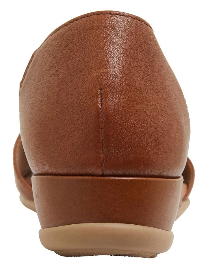 Caroline Mid Brown Glove Sandals 7 Caroline Mid Brown Glove Sandals - Image 5