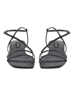 Nine West Mani Black Sandals -Women Summer Clothing Store 886386880 3 720x928
