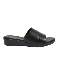 Ellen Sandals In Black Leather