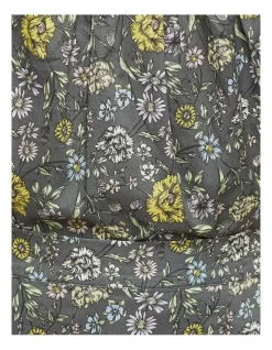 Oxford Barron Cotton Paisley Print Skirt Charcoal -Women Summer Clothing Store 890825860 6 720x928
