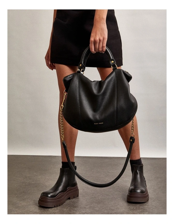 Mr Panther Shoulder Bag In Black 6 Mr Panther Shoulder Bag In Black - Image 4