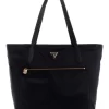 Guess Eco Gemma Black Zip Top Tote Bag -Women Summer Clothing Store 898171030 1 720x928