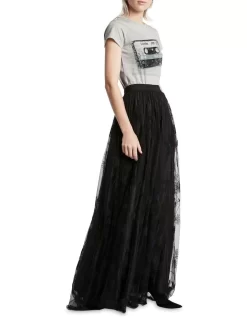 Salomes Dance Maxi Length Skirt Black -Women Summer Clothing Store 899017300 3 720x928
