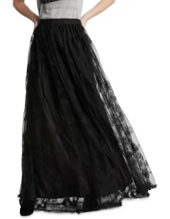 Salomes Dance Maxi Length Skirt Black -Women Summer Clothing Store 899017300 4 720x928