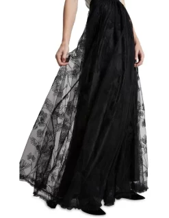 Salomes Dance Maxi Length Skirt Black -Women Summer Clothing Store 899017300 5 720x928